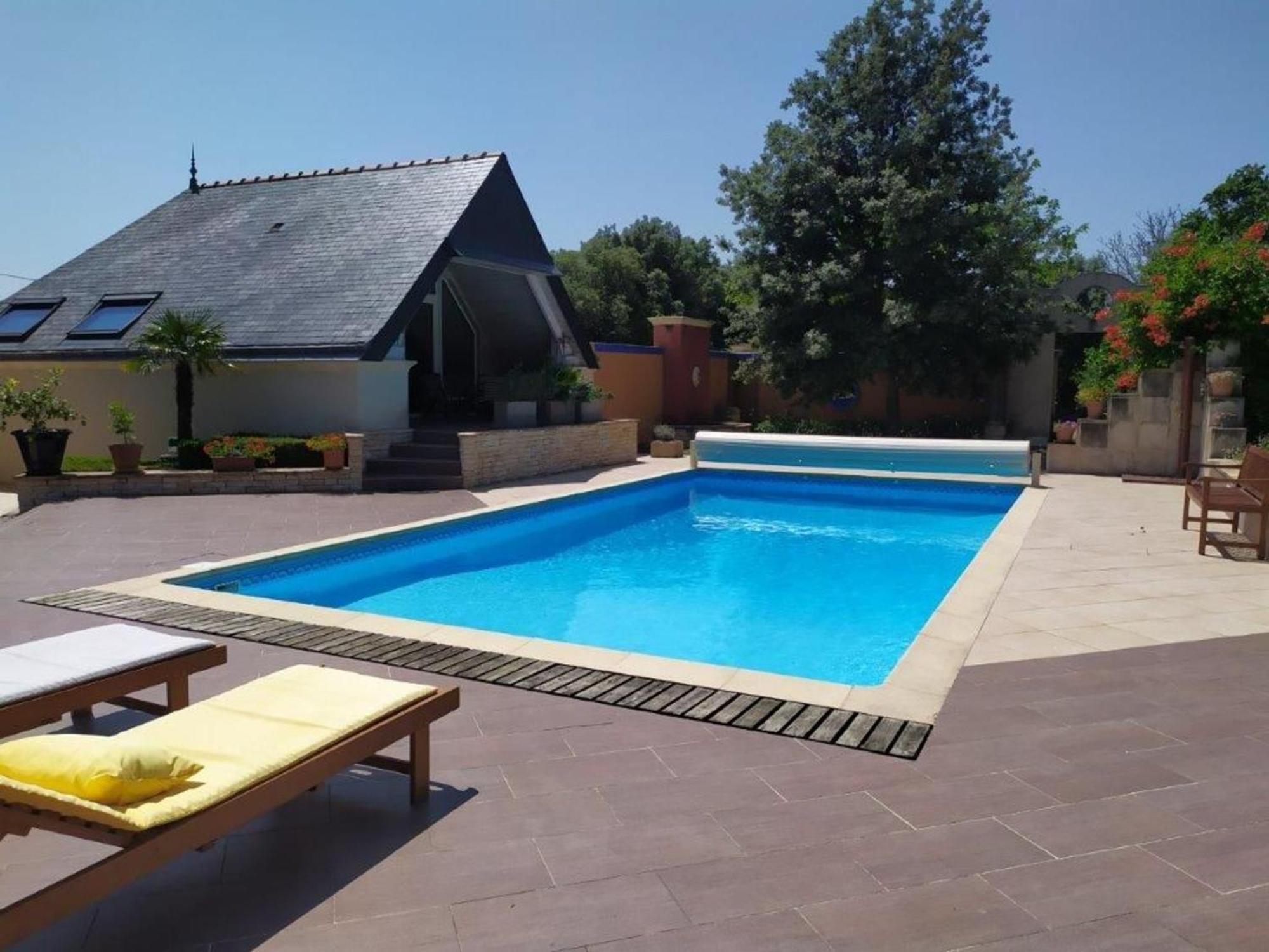 Gite Authentique Avec Piscine Chauffee Et Jardin Paysager Pres De Nantes - Fr-1-306-962 Villa Saint-Etienne-de-Montluc Luaran gambar